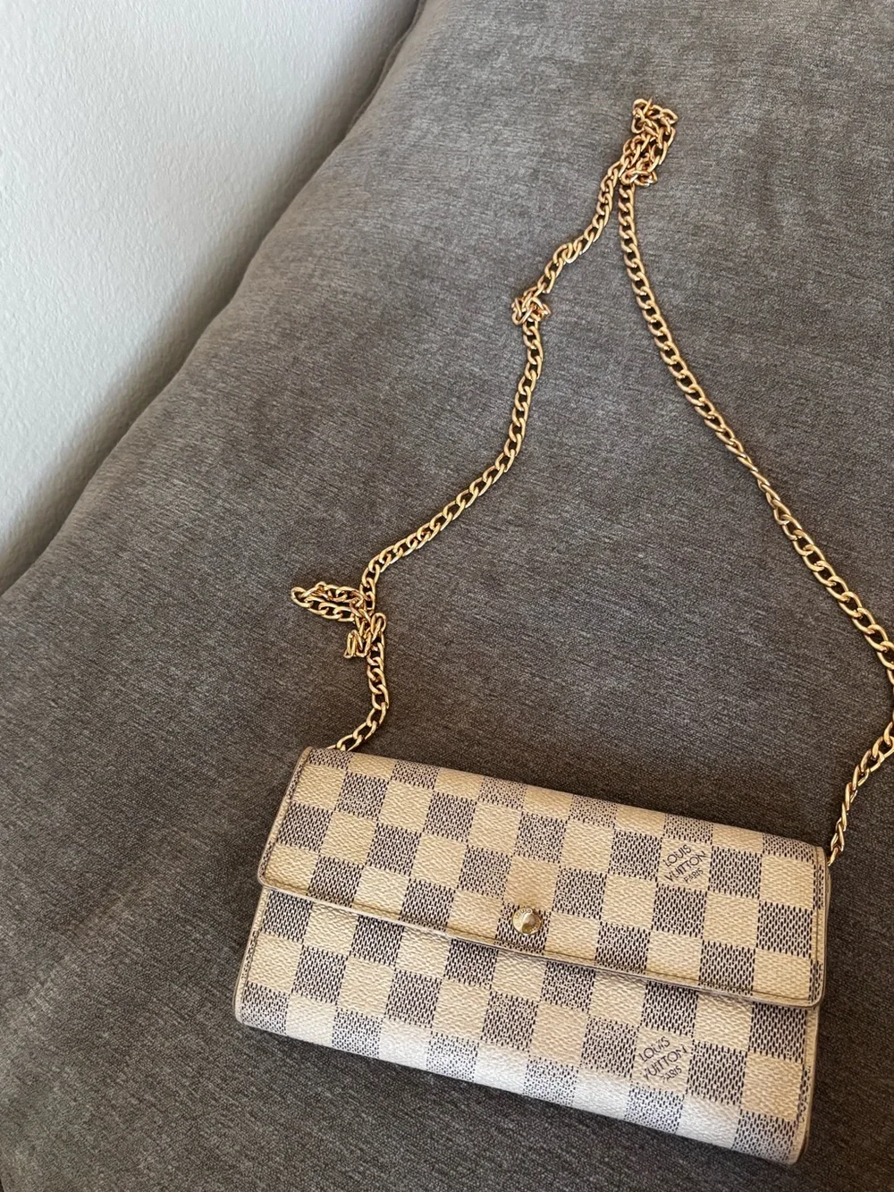 Louis Vuitton Damier Azur Long Continental Wallet